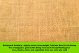 Burlapper Burlap 40" Heavyweight Odorless Food Grade Jute Fabric (40 Inch x 10 Yards)