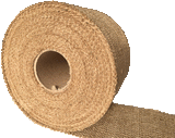 Burlapper 4" x 10 Yards Jute Burlap Ribbon Roll, 12 oz Decorator Fabric - Sourcedly