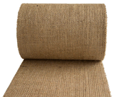 Burlapper 16" Wide Jute Burlap Fabric Ribbon Roll | Natural Edges | Made in USA - Sourcedly