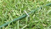 GardenMasterPRO Sod Staples Stakes Pins for Garden Burlap, Weed Barrier, Landscape Fabric, Ground Cover, Seeding Mat, Erosion Control Blanket, Hose, Fence (QTY 100, 6" L x 1" W) -- 11ga Wire - Sourcedly